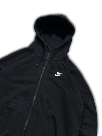 Nike Zip-Up Hoodie (L)-Taka Vintage