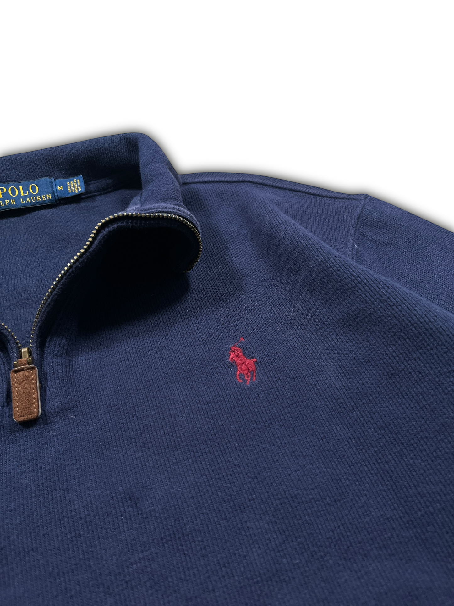 Polo Ralph Lauren Quarter Zip Sweater (M)