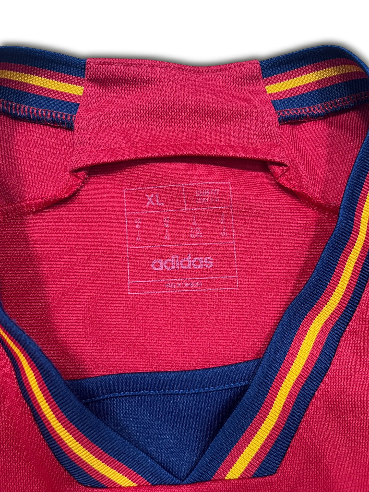 Adidas Spain 2022 World Cup Home Jersey (XL)