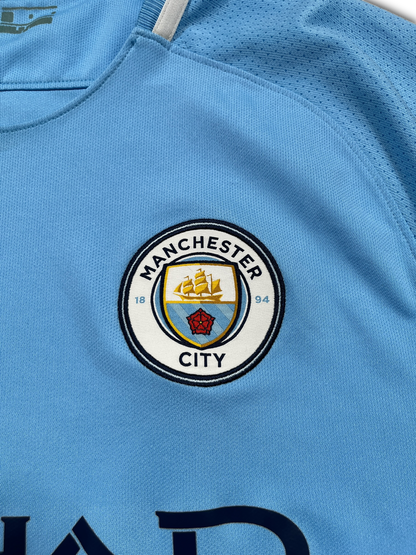 Nike Manchester City 2017/18 Home Jersey (L)