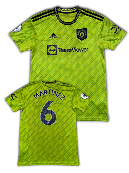Adidas Man United #6 Martinez 2022/23 Away Jersey (M)