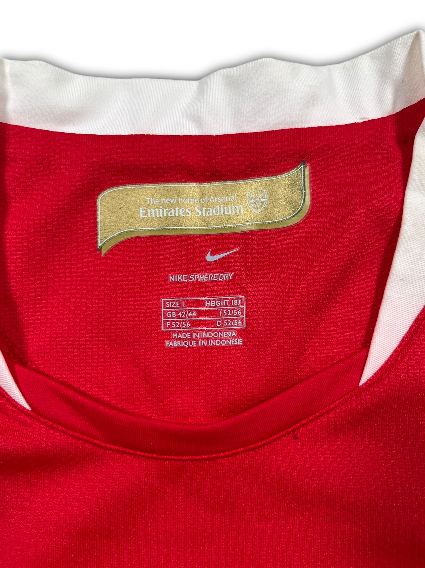 Nike Arsenal 2006/07 Home Jersey (L)