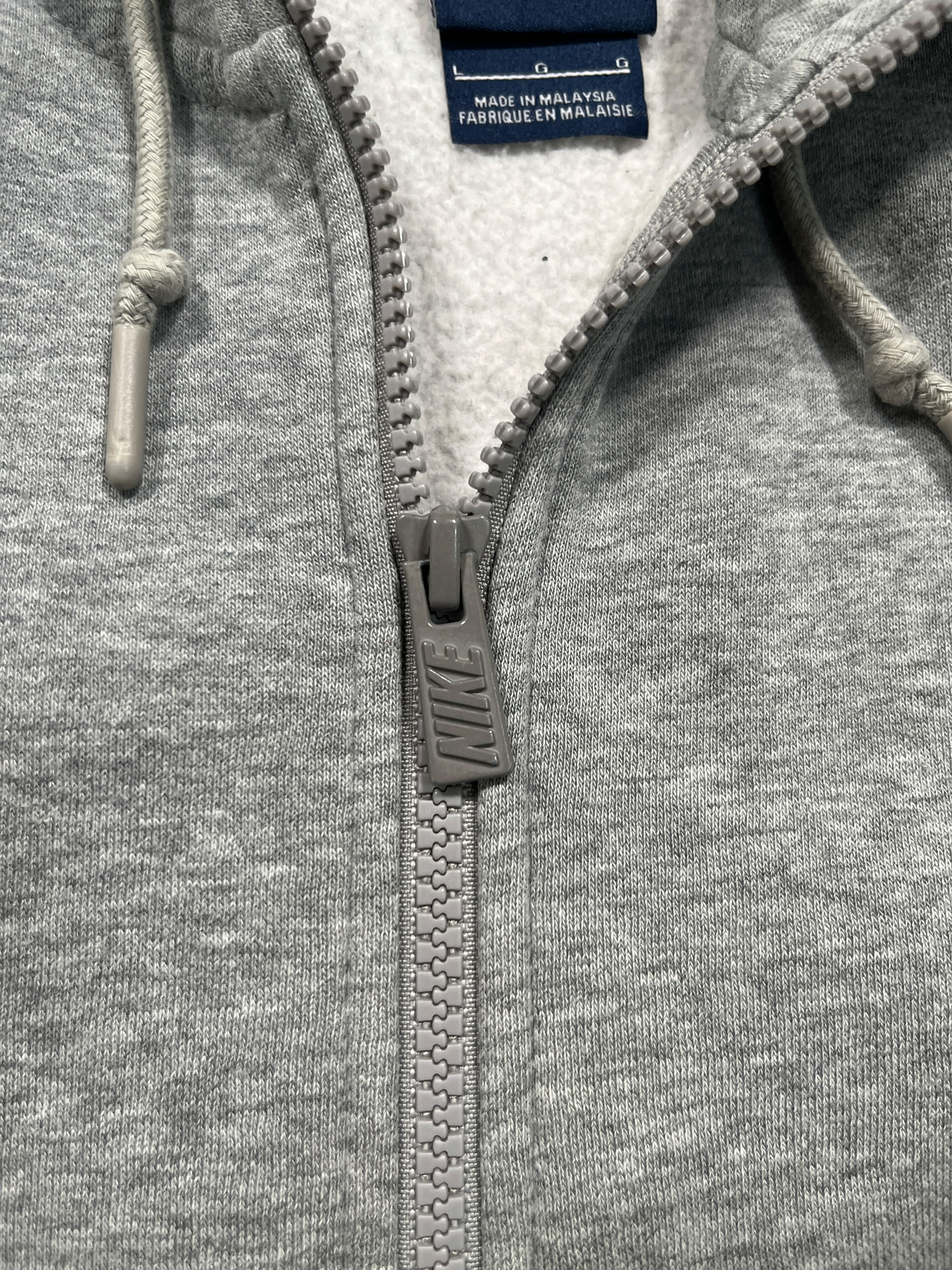 Nike Zip-Up Hoodie (L)-Taka Vintage