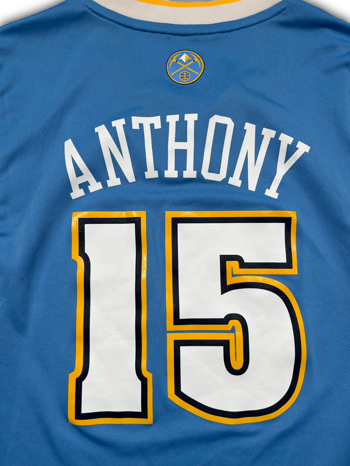 Adidas Denver Nuggets #15 Carmelo Anthony NBA Jersey (S)