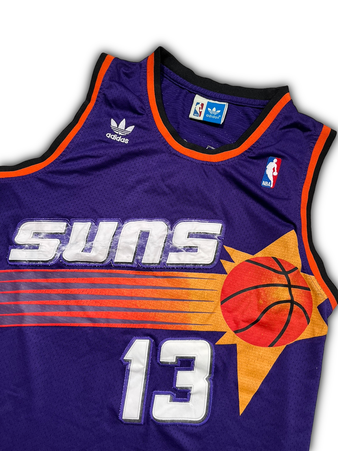 Adidas Vintage Pheonix Suns #13 Steve Nash NBA Jersey (M)