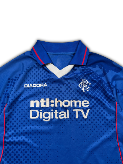 Diadora Rangers 2002/03 Home Jersey (L)