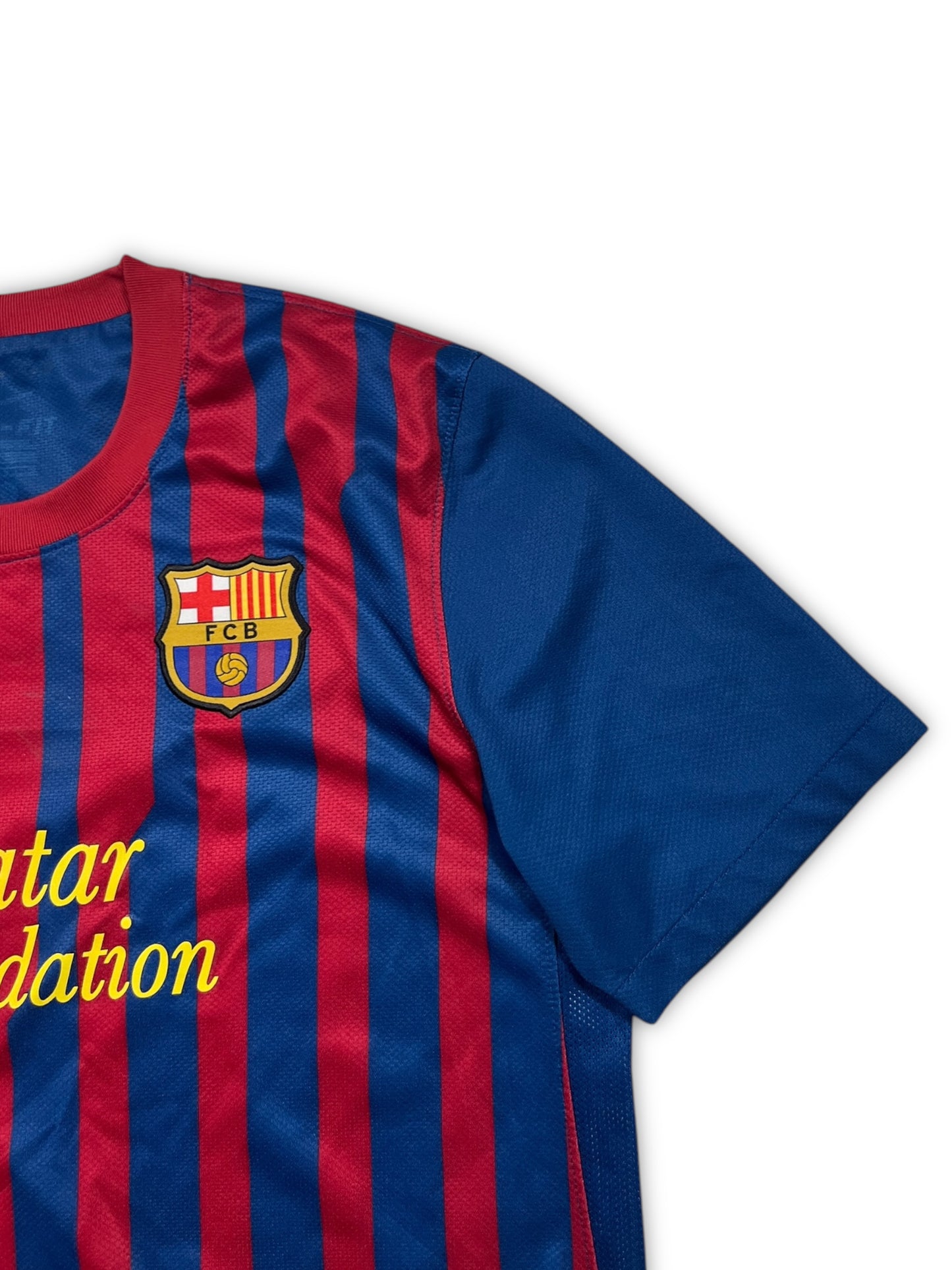 Nike Barcelona #6 Xavi 2011/12 Home Jersey (L)