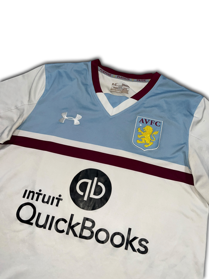 Under Armour Aston Villa #10 Grealish 2016/17 Away Jersey (M)