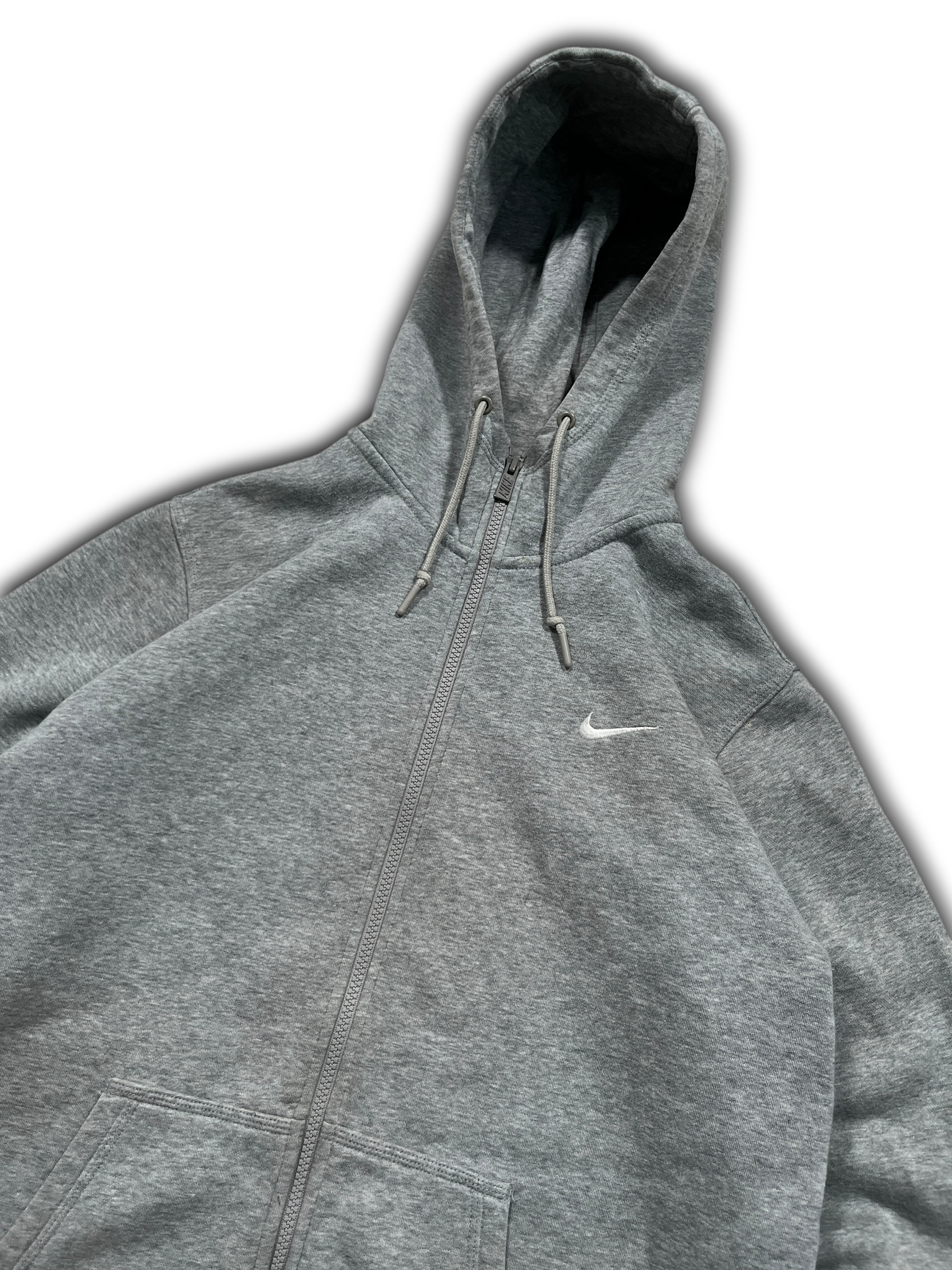 Nike Zip-Up Hoodie (L)-Taka Vintage