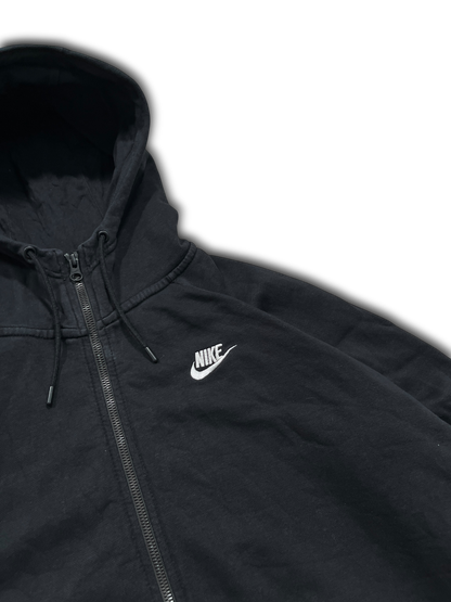 Nike Zip-Up Hoodie (L)-Taka Vintage