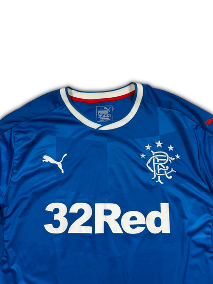 Puma Glasgow Rangers 2016-18 Home Jersey (L)