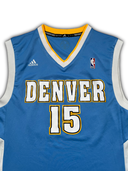 Adidas Denver Nuggets #15 Carmelo Anthony NBA Jersey (S)