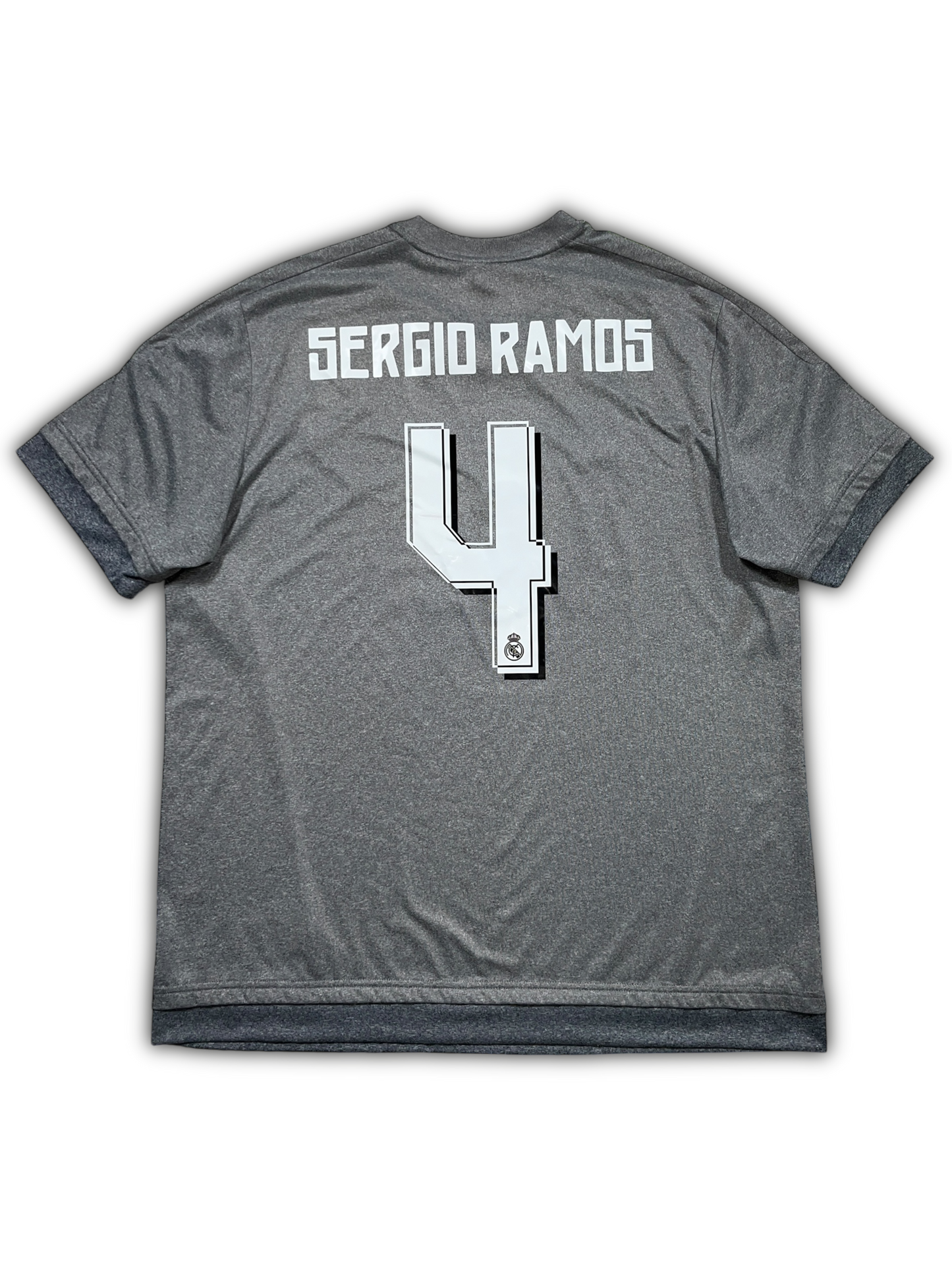 Adidas Real Madrid #4 Sergio Ramos 2015/16 Away Jersey (XL)