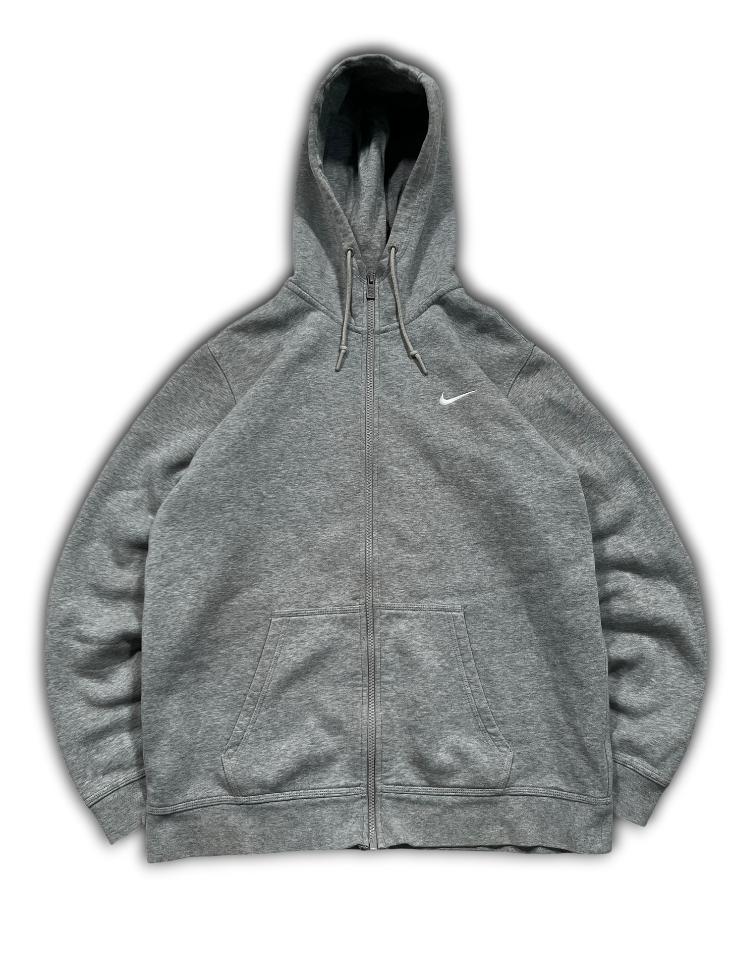 Nike Zip-Up Hoodie (L)-Taka Vintage