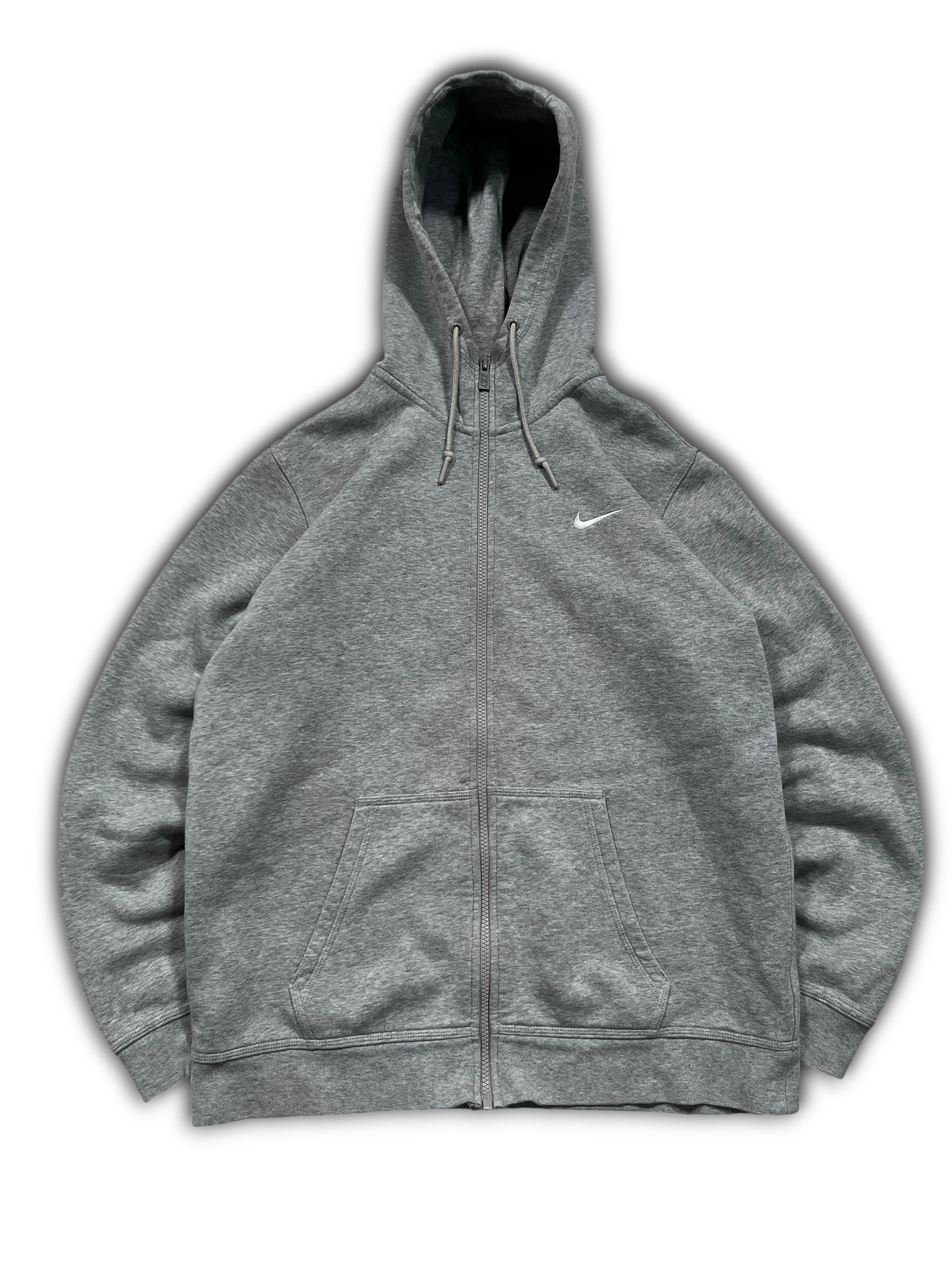 Nike Zip-Up Hoodie (L)-Taka Vintage