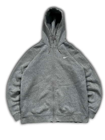 Nike Zip-Up Hoodie (L)-Taka Vintage