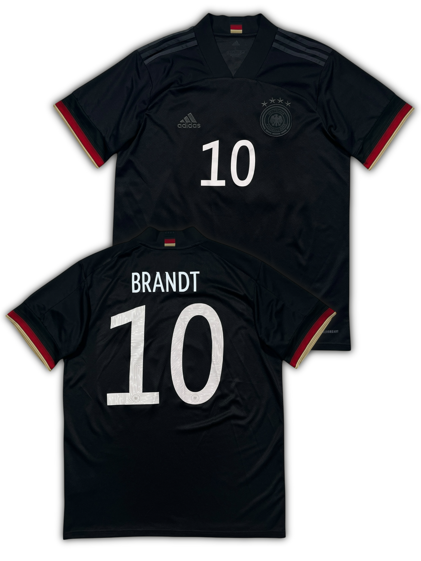 Adidas Germany #10 Brandt 2020-22 Away Jersey (L)