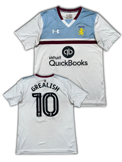 Under Armour Aston Villa #10 Grealish 2016/17 Away Jersey (M)
