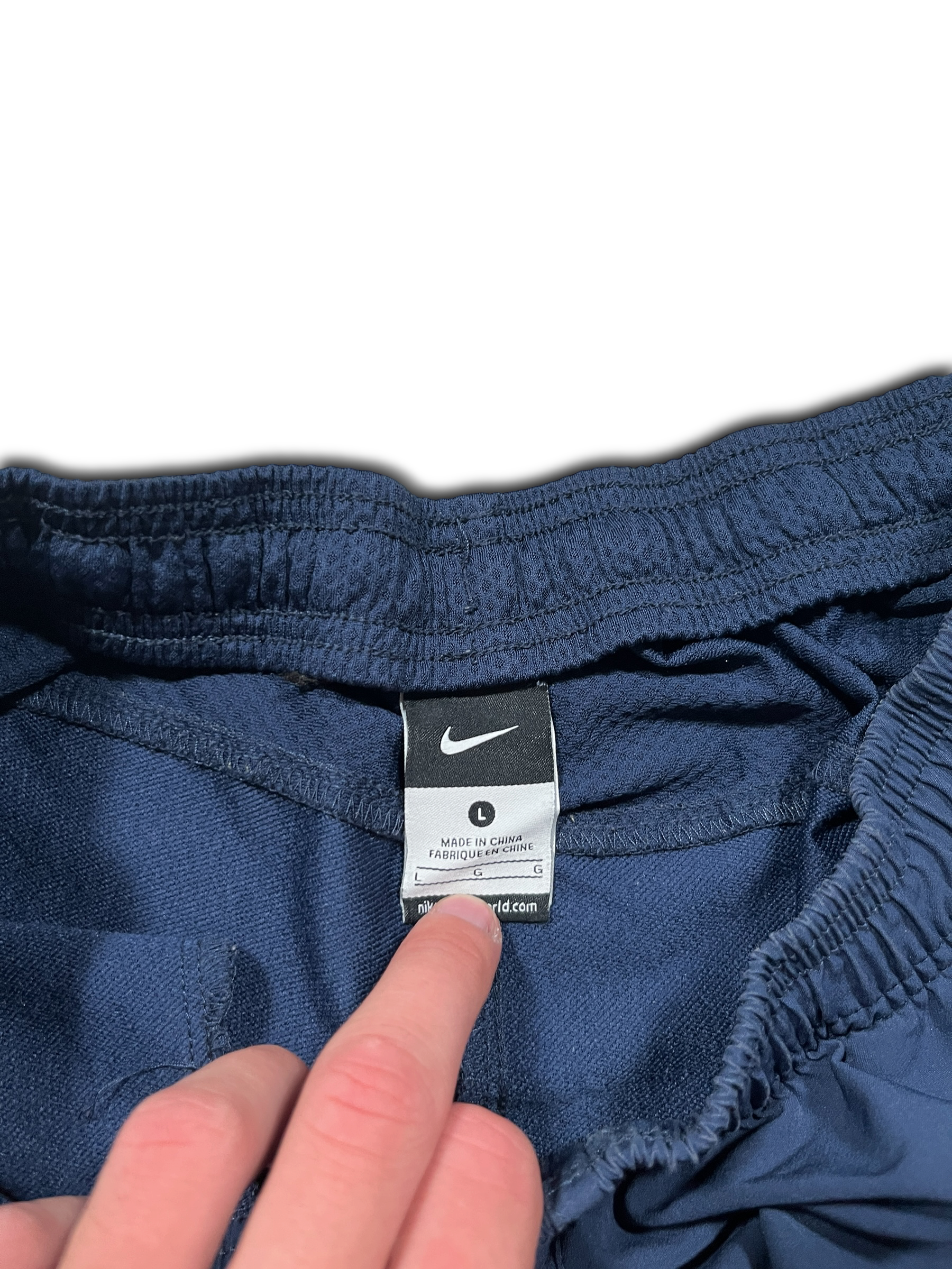 Nike Manchester City Track Pants (L)-Taka Vintage