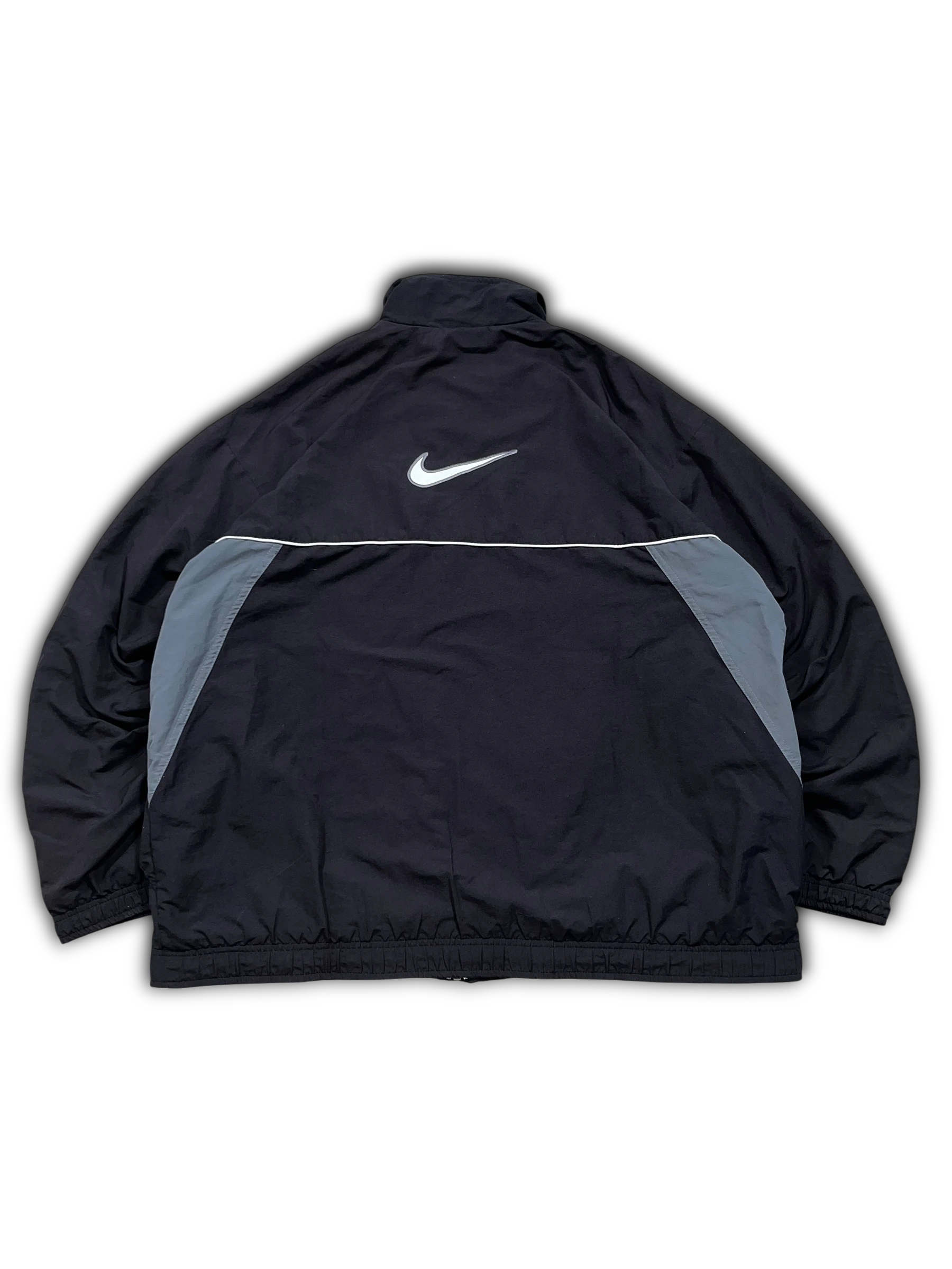 Nike 90s Back Swoosh Track Jacket (XL)-Taka Vintage