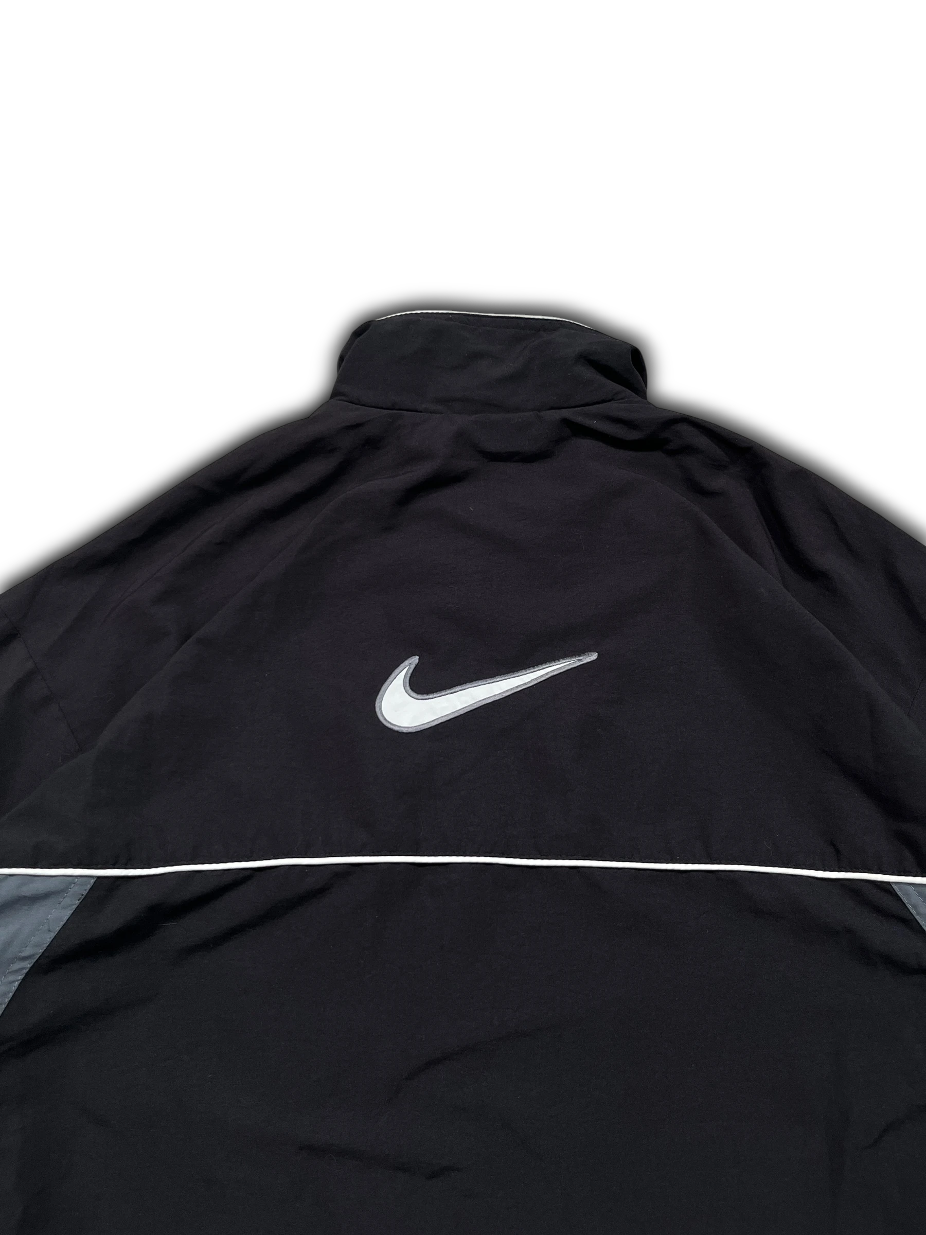 Nike 90s Back Swoosh Track Jacket (XL)-Taka Vintage